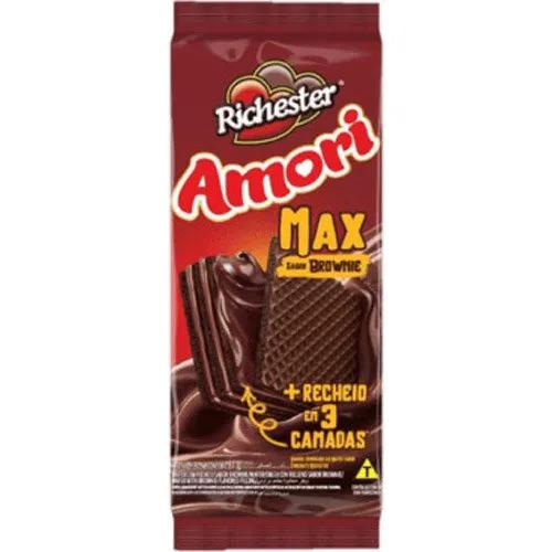 BISC WAFER AMORI 87G BROWNIE
