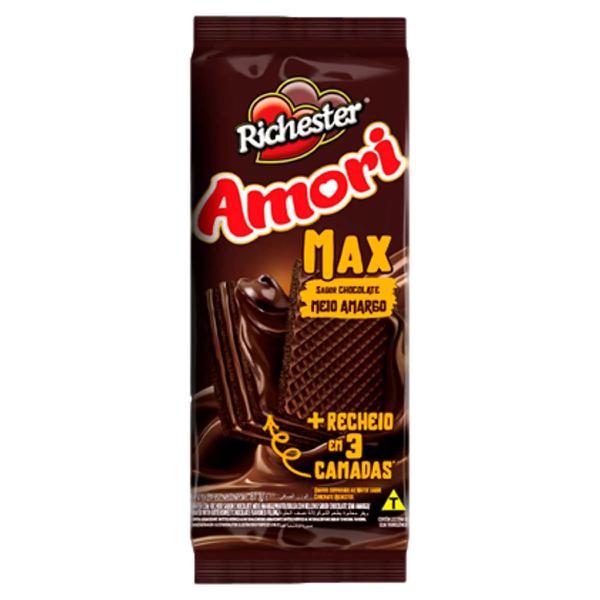BISC WAFER AMORI 87G CHOC MEIO AMARGO