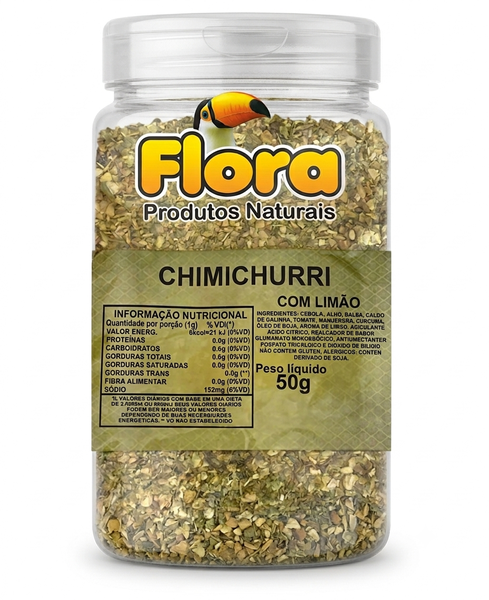 CHIMICHURRI C/LIMAO 50G FLORA POTE