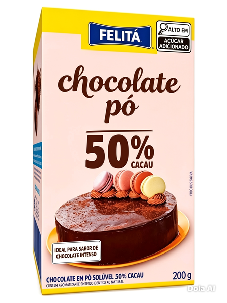 CHOCOLATE PO 50% 200G FELITA CHEFE