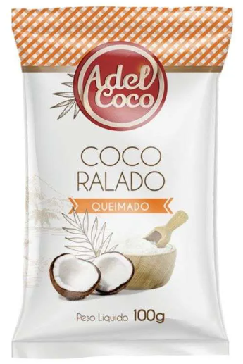 COCO RALADO QUEIMADO 100G ADEL
