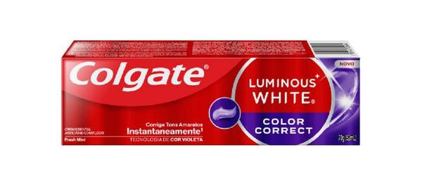 CR DENT COLGATE 70G LUMINOUS COLOR CORRECT