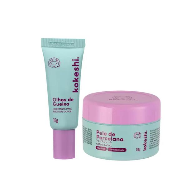 CR FACIAL 30G + CR OLHOS 15G KOKESHI
