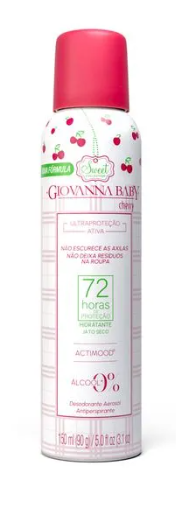 DESOD AERO GIOVANNA BABY CHERRY 150ML 72H 90G
