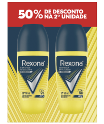 DESOD ROLLON C/2 REXONA 50ML V8
