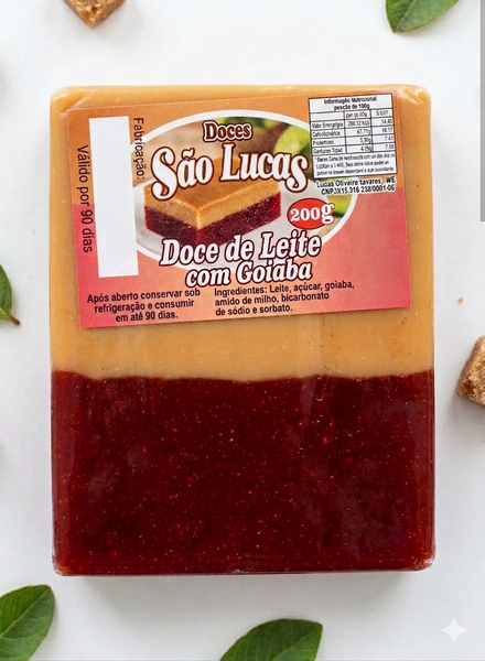 DOCE LEITE GOIABA  SAO LUCAS 200G