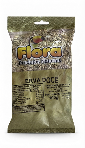 ERVA DOCE 100G FLORA
