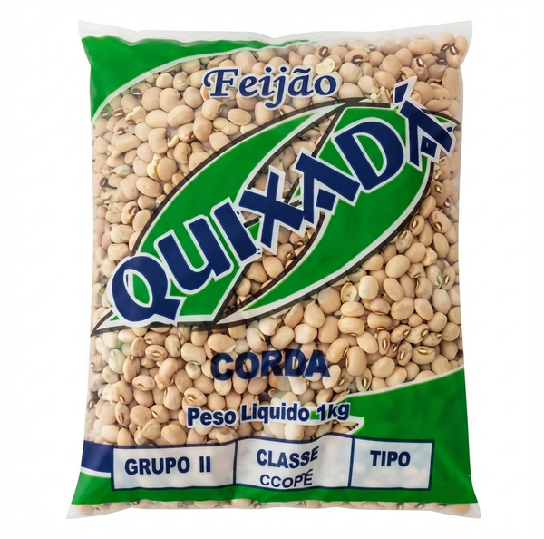 FEIJAO CORDA 1KG QUIXADA