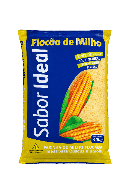 FLOCAO MILHO 500G SABOR IDEAL