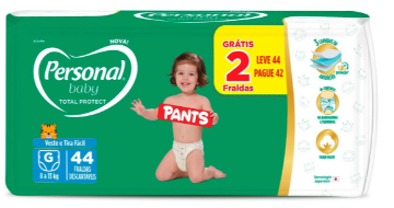 FRALDA DESC PERSONAL PANTS HIPER G