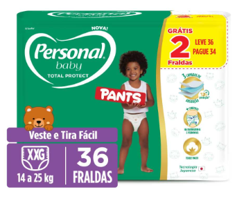 FRALDA DESC PERSONAL PANTS HIPER XXG