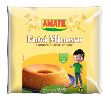 FUBA MILHO 500G AMAFIL