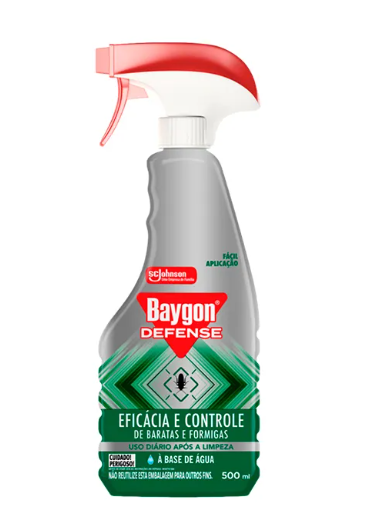 INSET BAYGON 500ML MATAS FORMIGAS E BARATAS