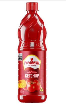KETCHUP PREDILECTA 830G