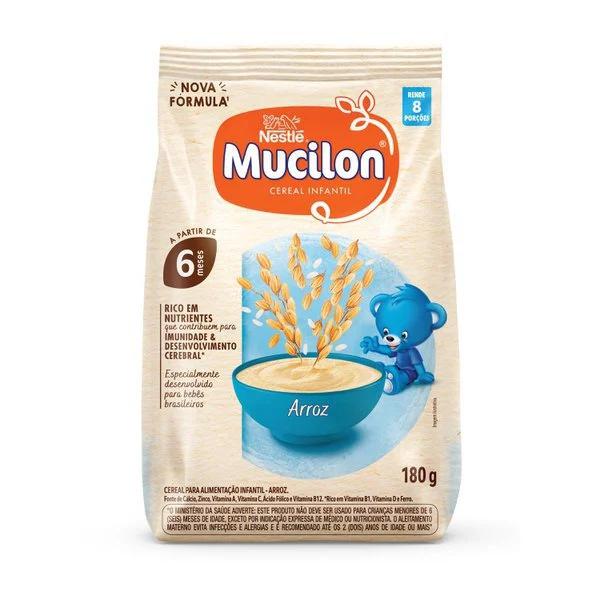 MINGAU MUCILON 180G ARROZ