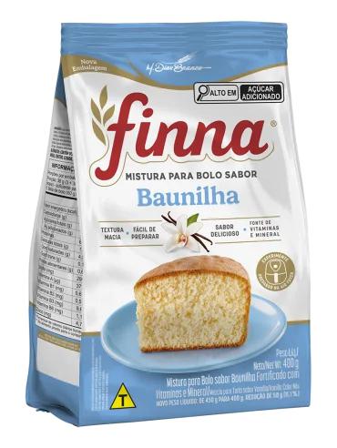 MISTURA BOLO FINNA 450G BAUNILHA
