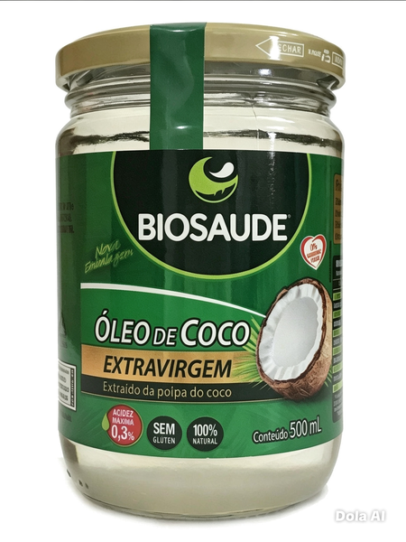 OLEO COCO 500ML BIOSAUDE