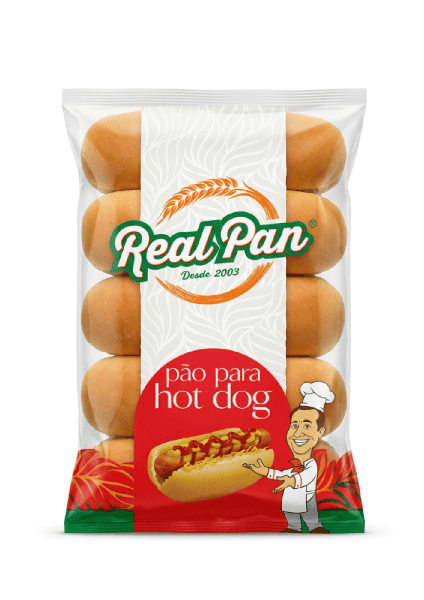 PAO HOT DOG 400G REAL PAN