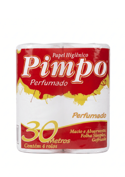 PAPEL HIG PIMPO C/4 PERFUMADO