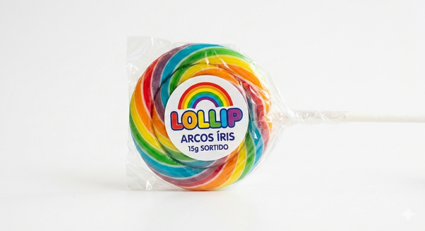 PIRULITO LOLLIP ARCO IRIS 15G SORTIDO