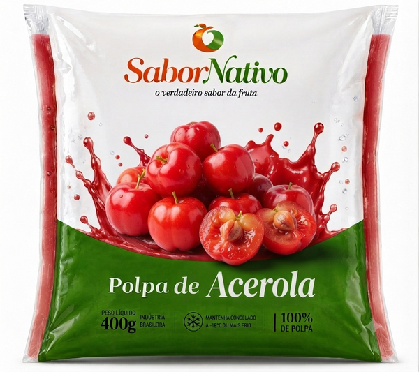 POLPA SABOR NATIVO 400G ACEROLA