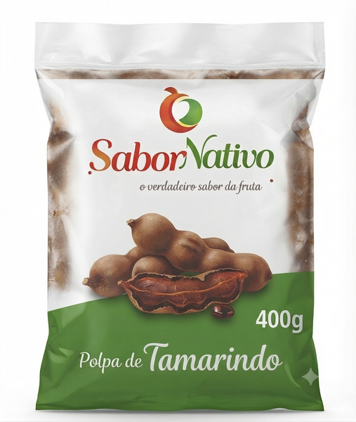 POLPA SABOR NATIVO 400G TAMARINDO