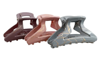 PRESILHA  CABELO PIRANHA C/3 PCS R.7510