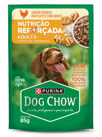 RACAO DOG SHOW 85G SCH FRANGO ARROZ