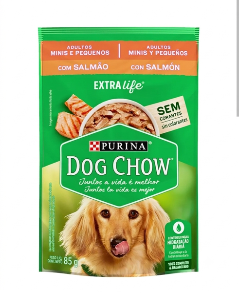 RACAO DOG SHOW 85G SCH MIX DE SALMAO