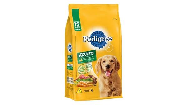 RACAO PEDIGREE KG CARNE VEGETAL