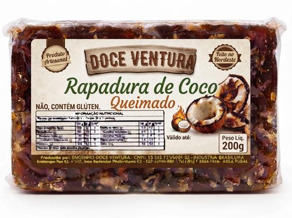 RAPADURA 200G DOCE VENTURA COCO QUEIMADO 200G