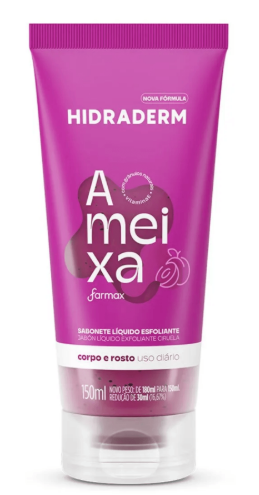 SAB LIQ  ESF HIDRADERM 150ML AMEIXA