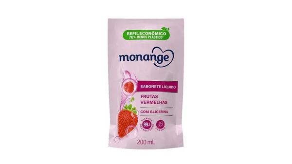 SAB LIQ MONANGE REF 200ML FRUTAS VERMELHAS