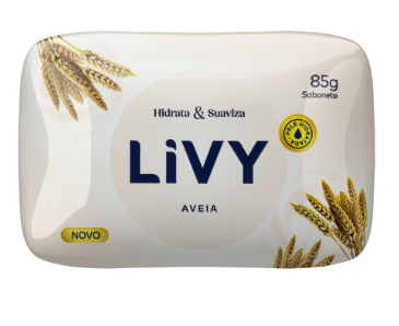 SAB LIVY 85G AVEIA HIDRATA E SUAVIZA