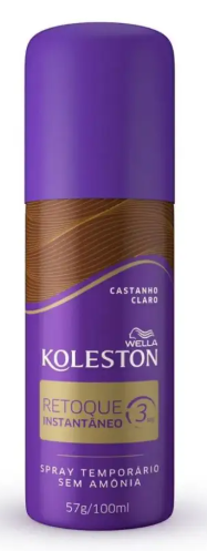 TINT KOLESTON SPRAY 57G CASTANHO CLARO