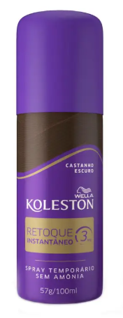 TINT KOLESTON SPRAY 57G CASTANHO ESCURO