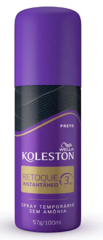 TINT KOLESTON SPRAY 57G PRETO
