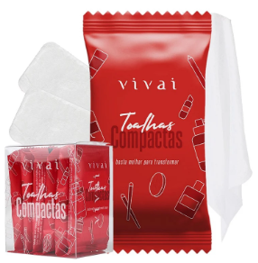 TOALHAS COMPACTAS VIVAI C/6 R.5072