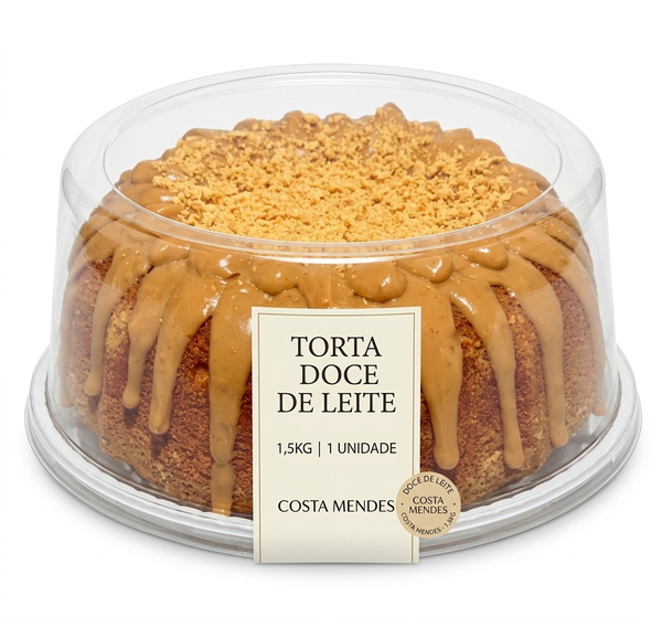 TORTA DOCE DE LEITE 1,5KG UND COSTA MENDES