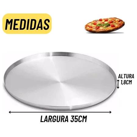 ALUM. FORMA DE PIZZA N°35