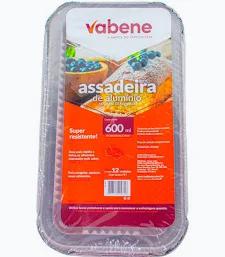 ASSADEIRA ALUMINIO C TAMPA PET VABENE 600ML 12UN