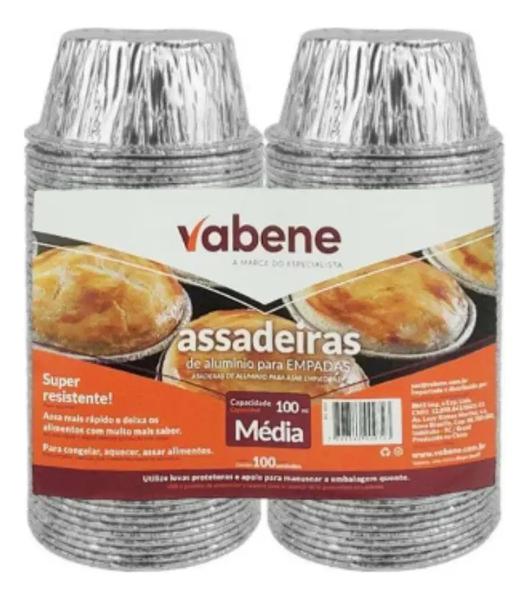 ASSADEIRA EMPADA MEDIA VABENE 120ML 100UN