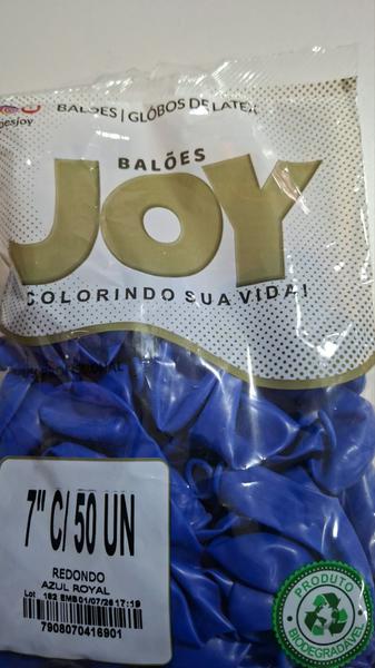 BALÃO 7 AZUL ROYAL C/50 REDONDO