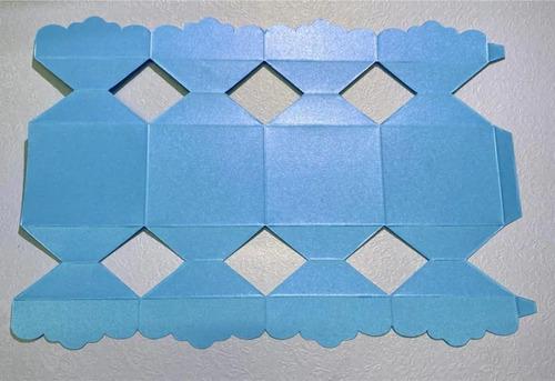CAIXA BALA KIT C/10 AZUL BEBE
