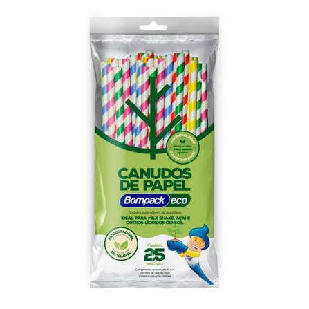 CANUDO DE PAPEL 8MM BOMPACKC/25