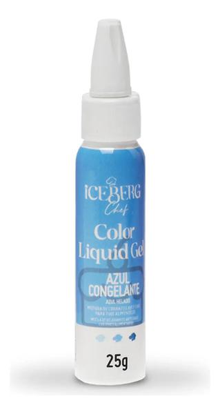 CORANTE LIQUIDO  GEL AZUL CONGELANTE 25G