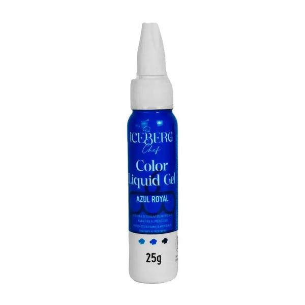 CORANTE LIQUIDO  GEL AZUL ROYAL 25G