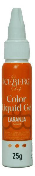 CORANTE LIQUIDO GEL LARANJA 25G