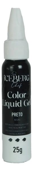 CORANTE LIQUIDO GEL PRETO 25G