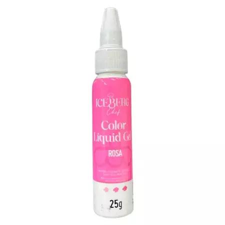 CORANTE LIQUIDO  GEL ROSA 25G